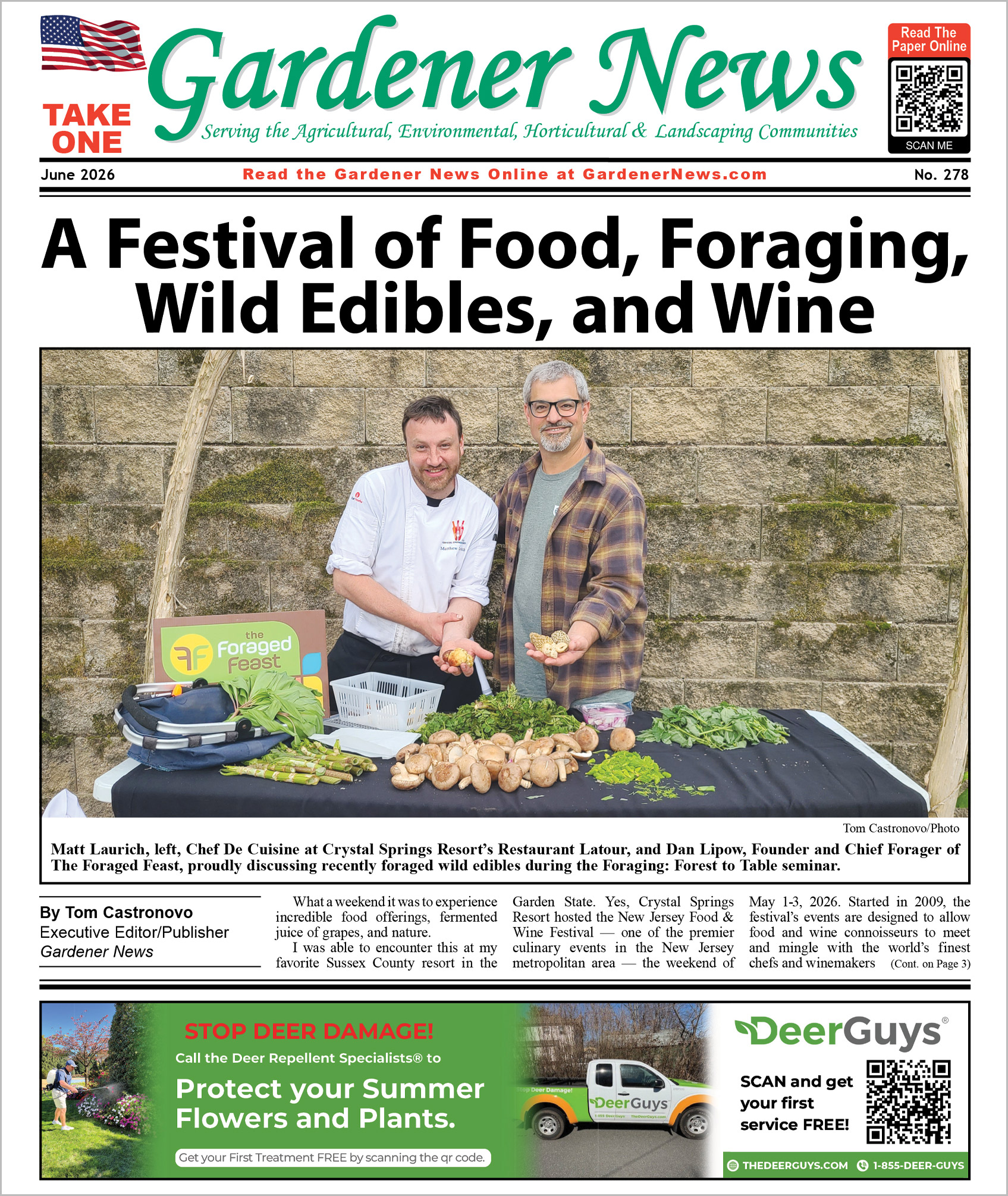 The June 2026 issue of the Gardener News